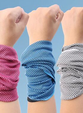 Outdoor Sport Ice Towel Rapid Instant Cooling Microfiber Qui