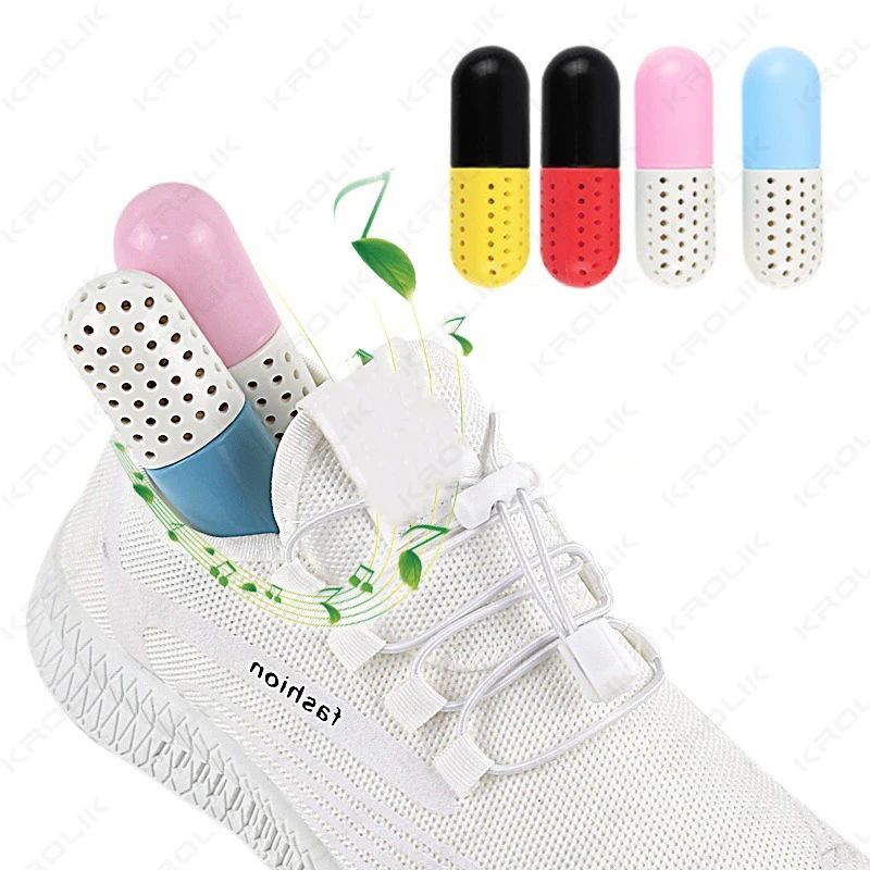4/2Pc Sneakers Deodorizing Capsule Dehumidifying Drying Shoe