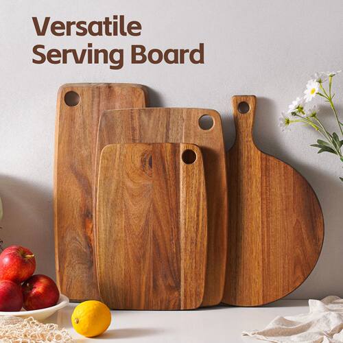 Acacia Wood Cutting Board Charcuterie Board Decorative Woode