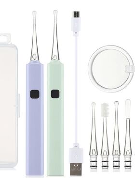 1 Set Baby Ear Cleaner Ear Wax Removal Tool Flashlight Earpi