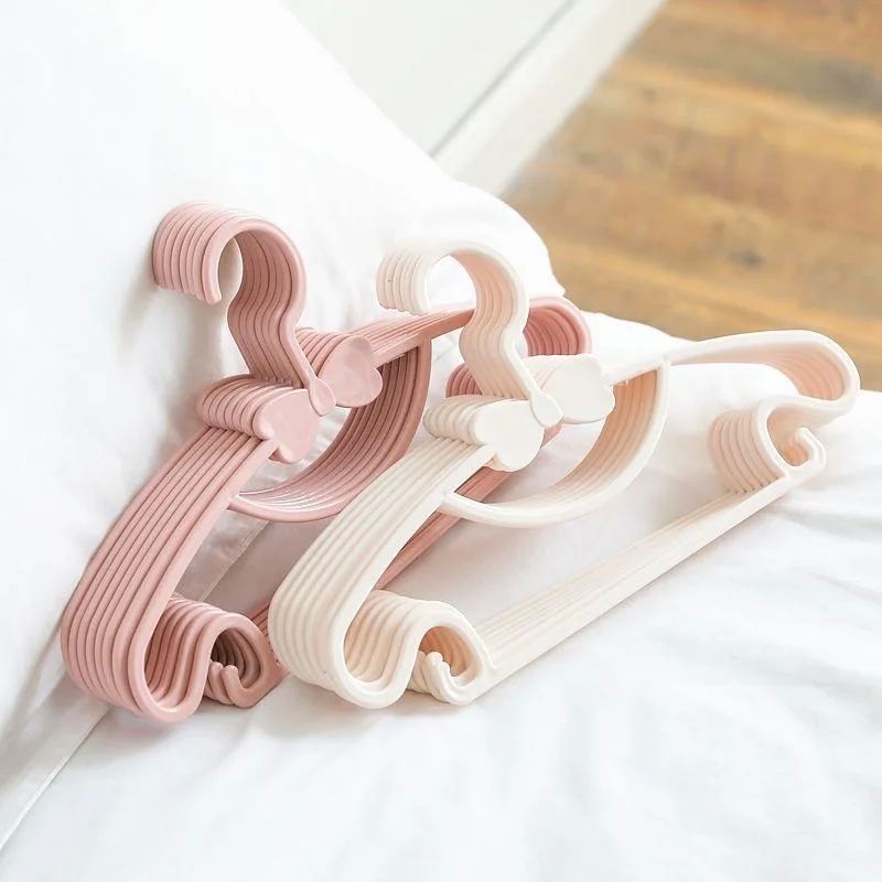 5/10/20pcs Baby Clothes Racks Portable Plastic Towel Display