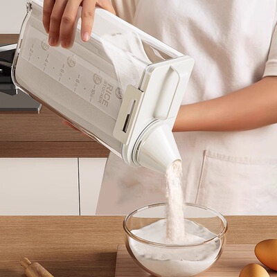 Flour storage tank - Household - Moisture-proof sealed conta