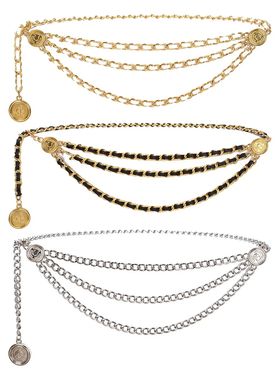 Tassel Waist Chain Belt Multilayer Accessories Retro Delicat