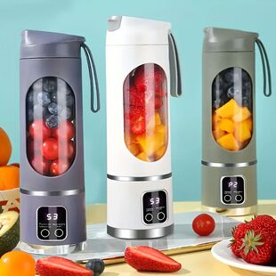 Electric Juicer Cup 12 Blades Milkshake Machine USB Portable