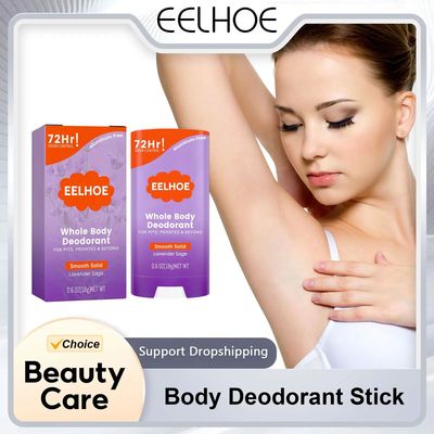 Whole Body Deodorant Stick 72 Hour Odor Control Long-Lasting