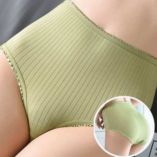 3PCS Women Panties High Waist Seamless Underwear Comfortable