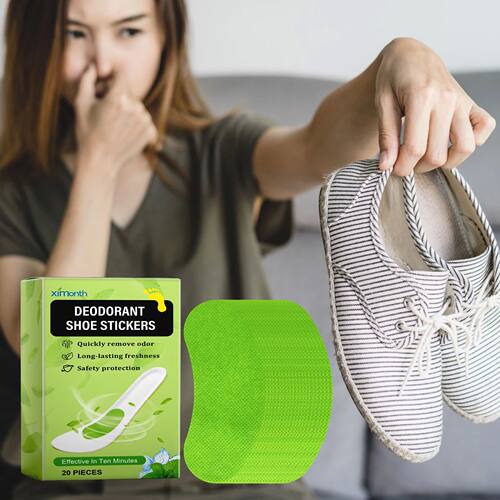 20pcs Deodorizing Shoe Stickers Shoes Odor Remover Easy Fixe
