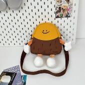 直销儿童包包男女童韩版 单肩包百搭卡通帆布包休闲手拎包女包 时尚