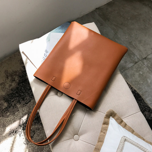 高级感大容量单肩手提包