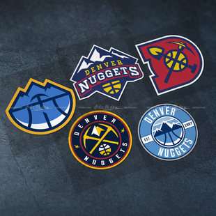 掘金汽车贴纸 NUGGETS总冠军约老师穆雷戈登 防水卡通装饰贴画