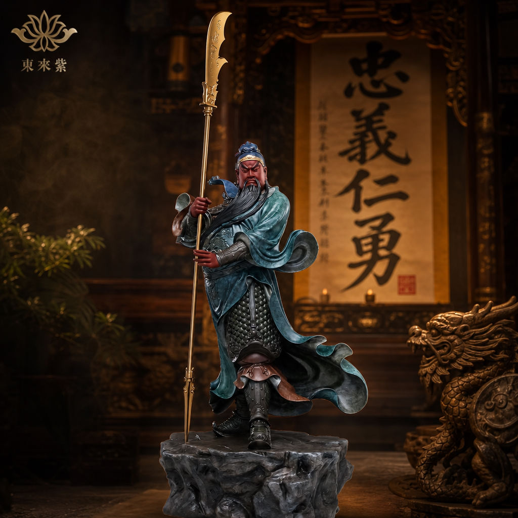 东来紫武财神佛像招财供奉纯铜关公神像铜像财神爷店铺关帝圣君