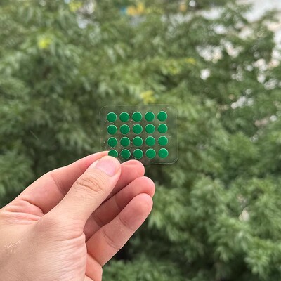 Ultraglide喵呜外设减震消音小圆点特氟龙脚贴PTFE玻璃垫布垫耐磨