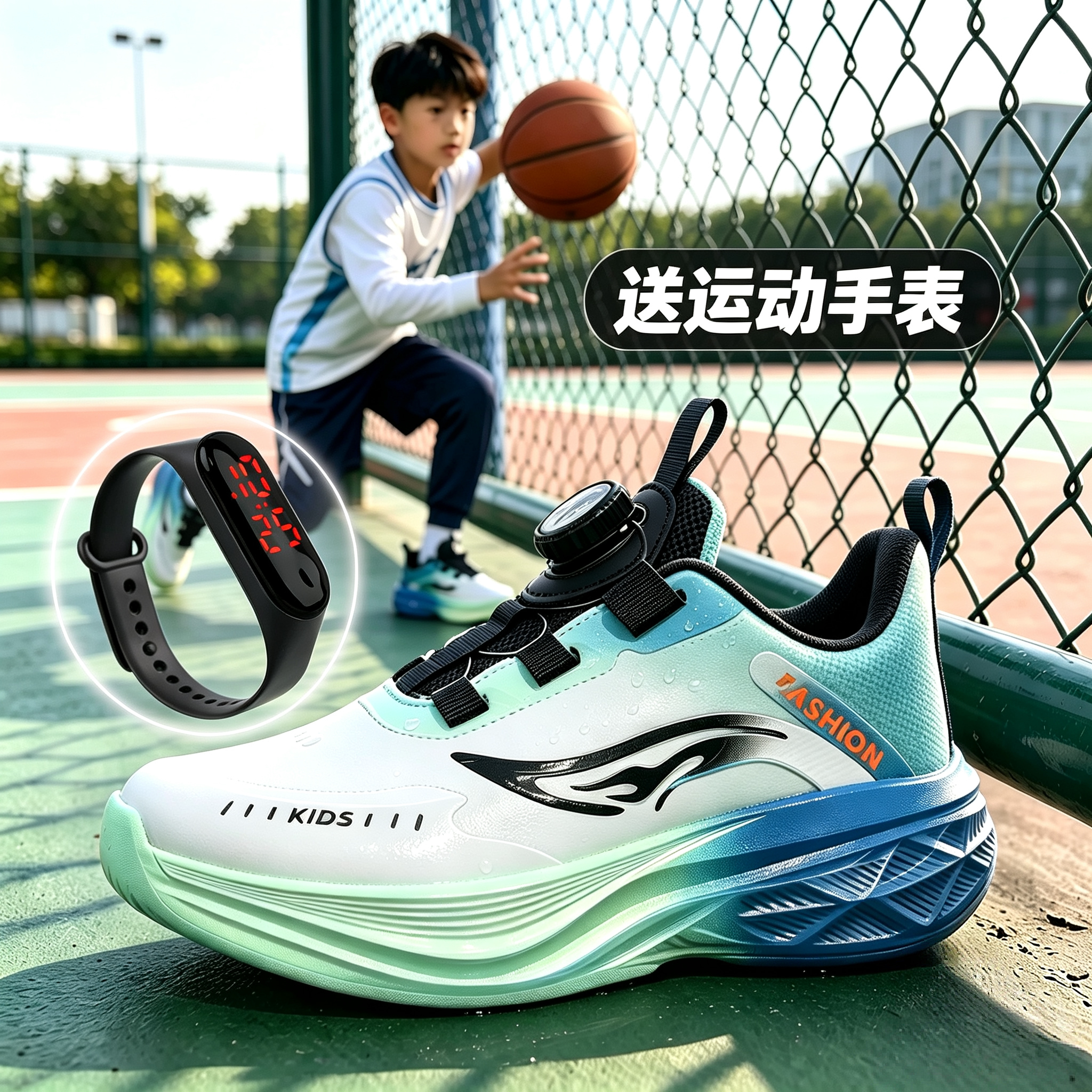 男童鞋子中大童2026新款秋款										