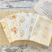 纯棉40支韩版 衣裙布 卡通兔子猫亲肤舒适印花布料花布手工DIY服装