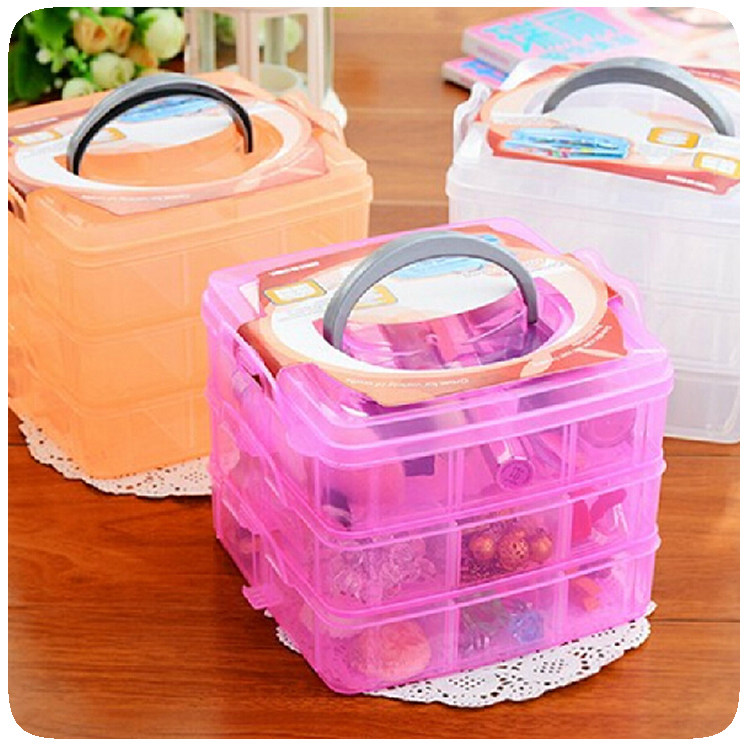 三层大小号可拆格塑料收纳盒 透明收纳盒 塑料首饰收纳盒工具收纳|msdalam kategori penyatuan simpanan, Rumah Storage Appliances, kotak simpanan, kotak simpanan - dari Buy2taobao.com untuk memberikan perkhidmatan ejen Taobao profesional membeli