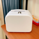 新款 手提化妆包行李箱14寸女小型旅行皮箱迷你登机收纳子母小箱子