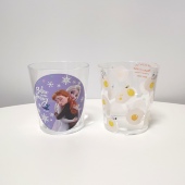 出口日本单skater卡通刷牙漱口杯子艾莎史努比儿童喝水牛奶果汁杯