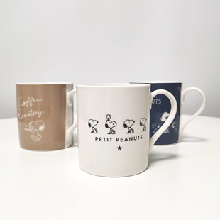 尾单史努比陶瓷杯卡通水杯牛奶杯马克杯创意可爱杯子咖啡杯