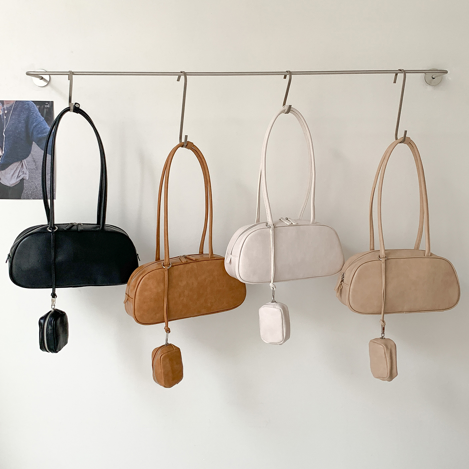 2025新款时尚百搭大容量法棍包女