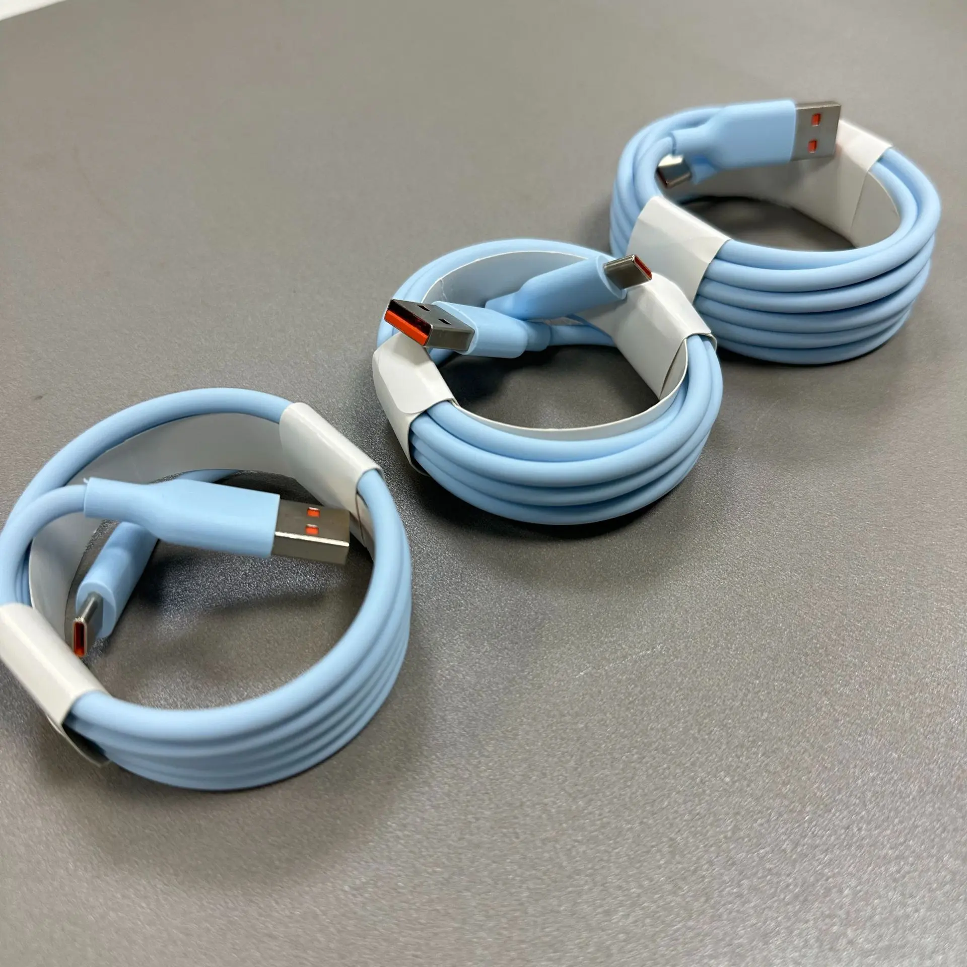 120W数据线适用小米15硅胶快充液态充电线红米6A闪充90W红米Typec