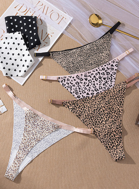 Women's Cotton G-String Thong Underwear Tangas T Back丁字裤