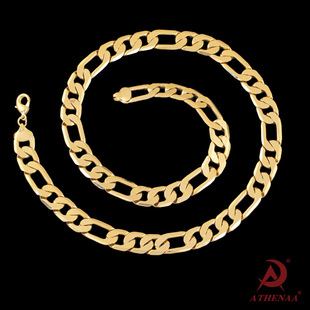men gold plated chain hiphop fashion necklace night-club hot