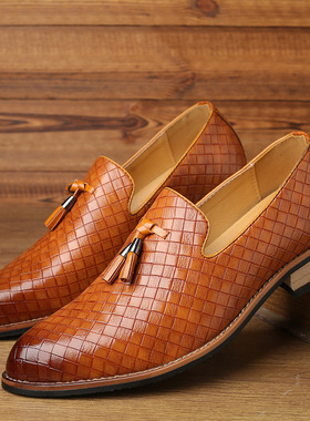 2021 Men's Knit Shoes Fashion Cross-country Driving Shoes