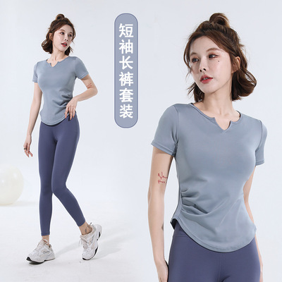 Female outdoor fitness yoga pants women trousers女瑜伽运动裤