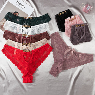 Women's Cotton G-String Thong Underwear Tangas T Back丁字裤