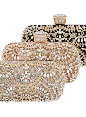 women evening party clutch bag girls diamond rhinestone bag