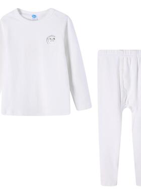 包邮迪士尼少儿内衣28875舒绒莫代尔男童圆领内衣套装迪士尼内衣