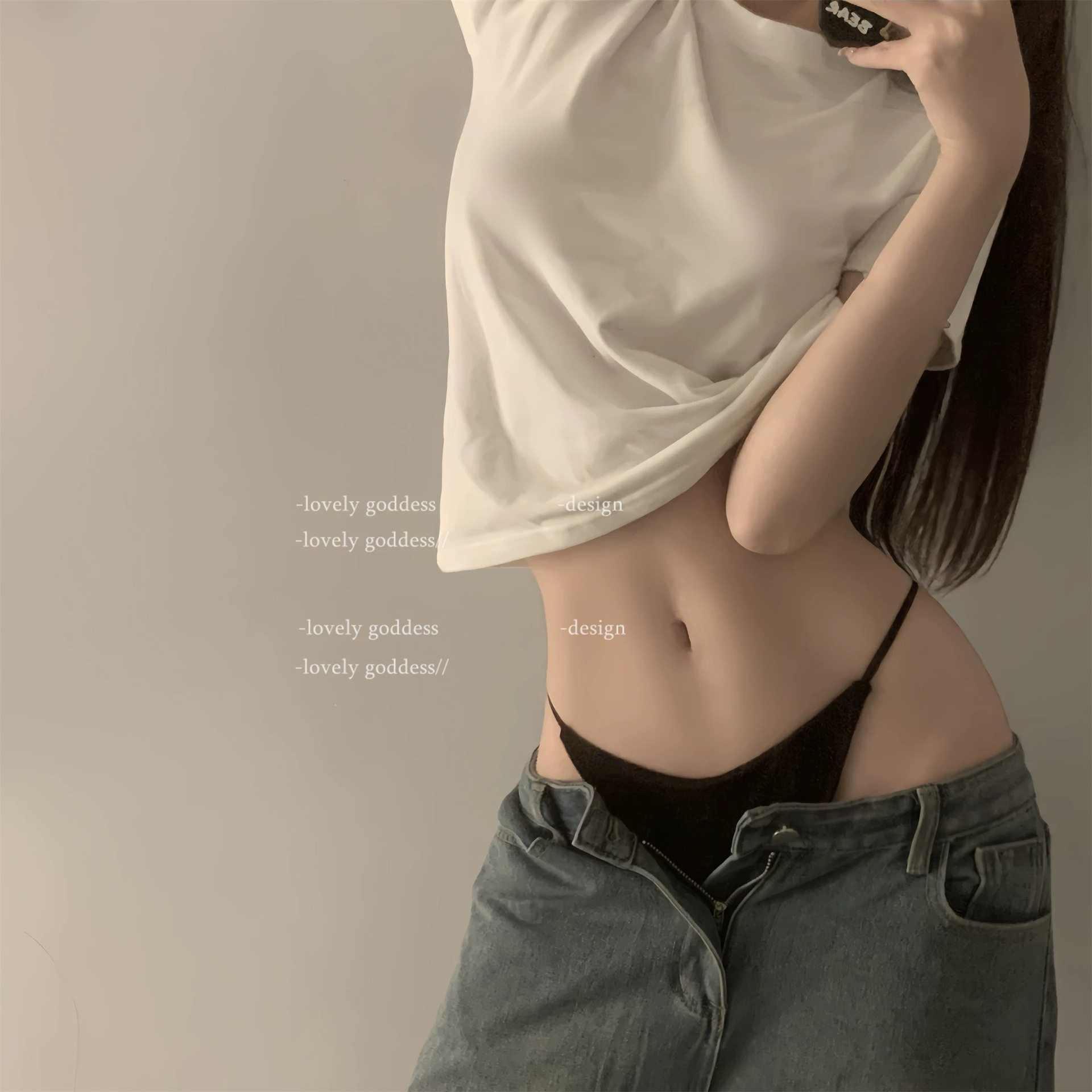 枯叶蝶*欧美蕾丝蝴蝶结内裤女低腰镂空纯欲t裤新款