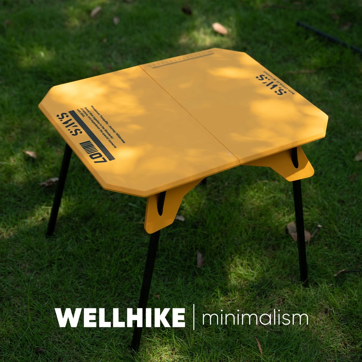 WELLHIKE户外SWS行星登陆器桌子ABS公园徒步钓鱼露营迷你折叠茶几