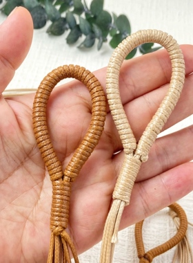 果壳手摇铃专用手把绳拉环绳