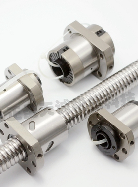 精密研磨滚珠丝杆C3级C5级 磨制滚珠丝杠P5 螺母滑台P4级非标定制