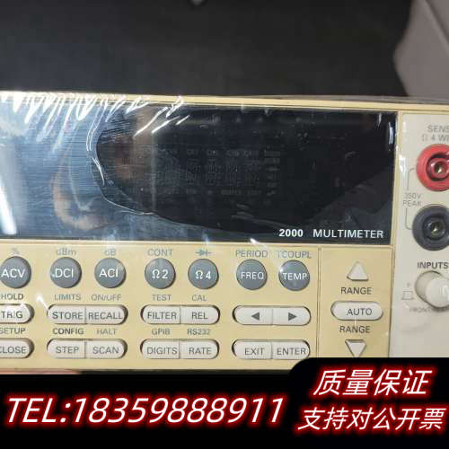吉时利Keithley 2000系列六位半万用表，型号200.询价