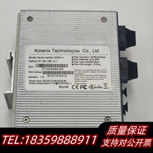 科理洛斯Korenix工业6端口交换机jetNet 4008询价