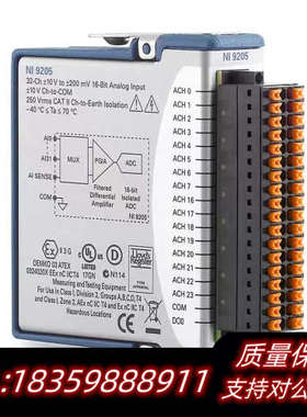 NI 9205电压输入模块弹簧端子779519-01,.询价