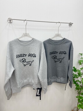 新款上新 韩系刺绣字母洋气休闲宽松圆领小个子卫衣女秋TX52280