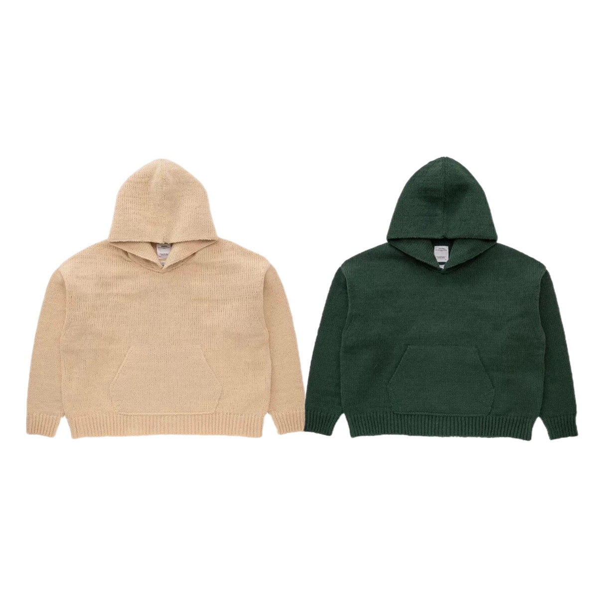 [SPOT] VISVIM KOFU 23AW AMPLUS KNIT HOODIE WOOL KNIT HOODIE JUMPER