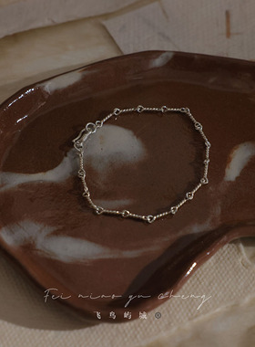 925银简约百搭日常通勤手链