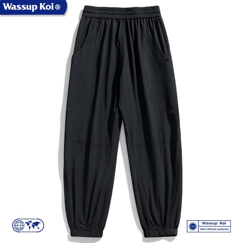 WASSUPKOI联名山系软壳冲锋裤子