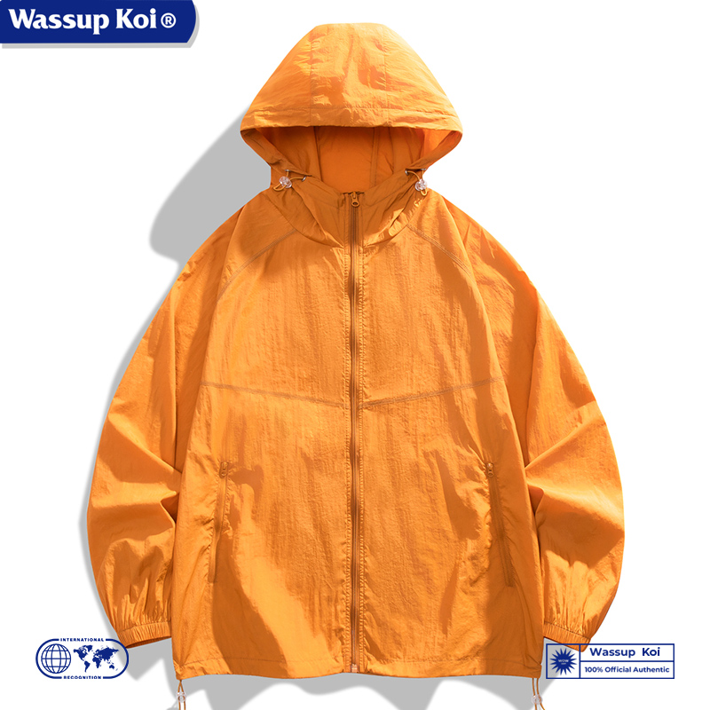 WASSUPKOI户外登山速干防晒衣男