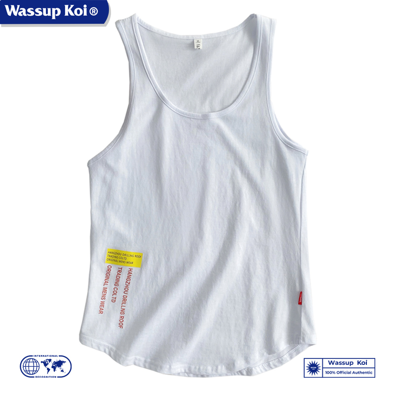 WASSUPKOI联名夏季背心男
