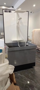 龙头花洒试水台自动循环用水龙头花洒卫浴店出水演示测试台