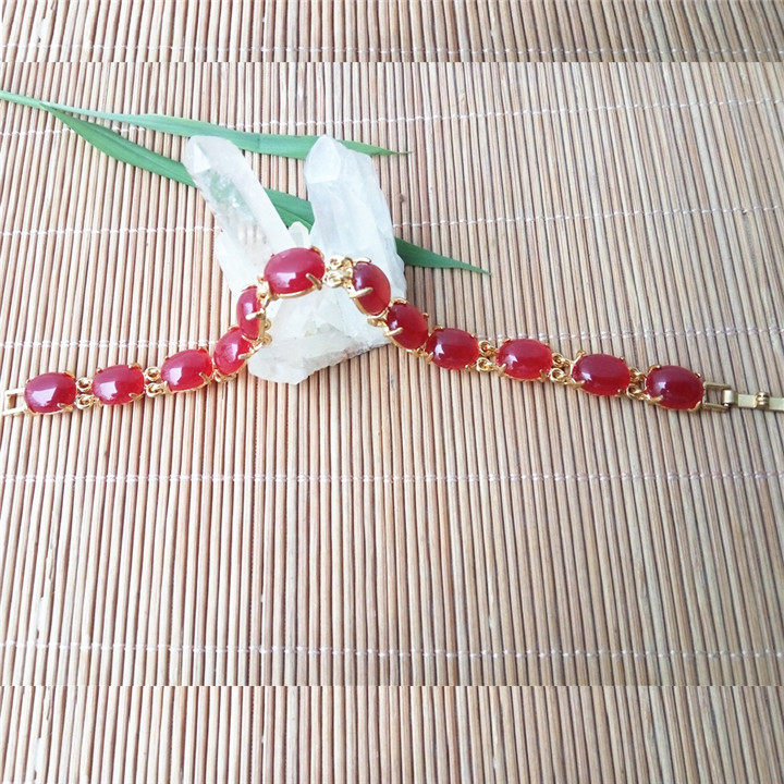 真品椭圆形天然红玉髓镶嵌手链蛋面女款蛋面玉髓手串送老婆女朋友,饰品/流行首饰/时尚饰品新,手链,淘宝优惠券,粉丝福利购,淘宝优惠卷