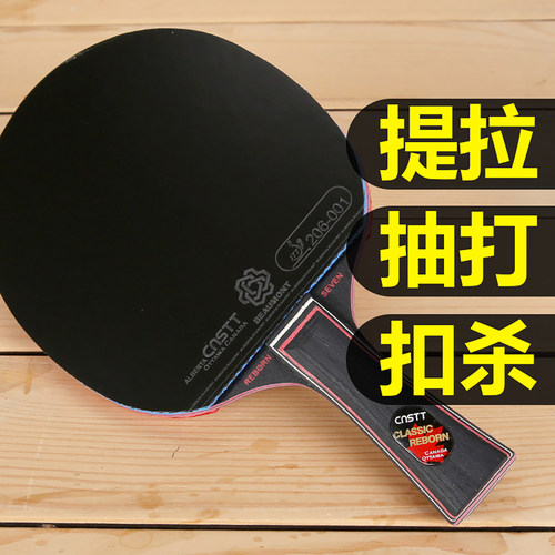 睿博7凯斯汀DIY乒乓球拍反胶
