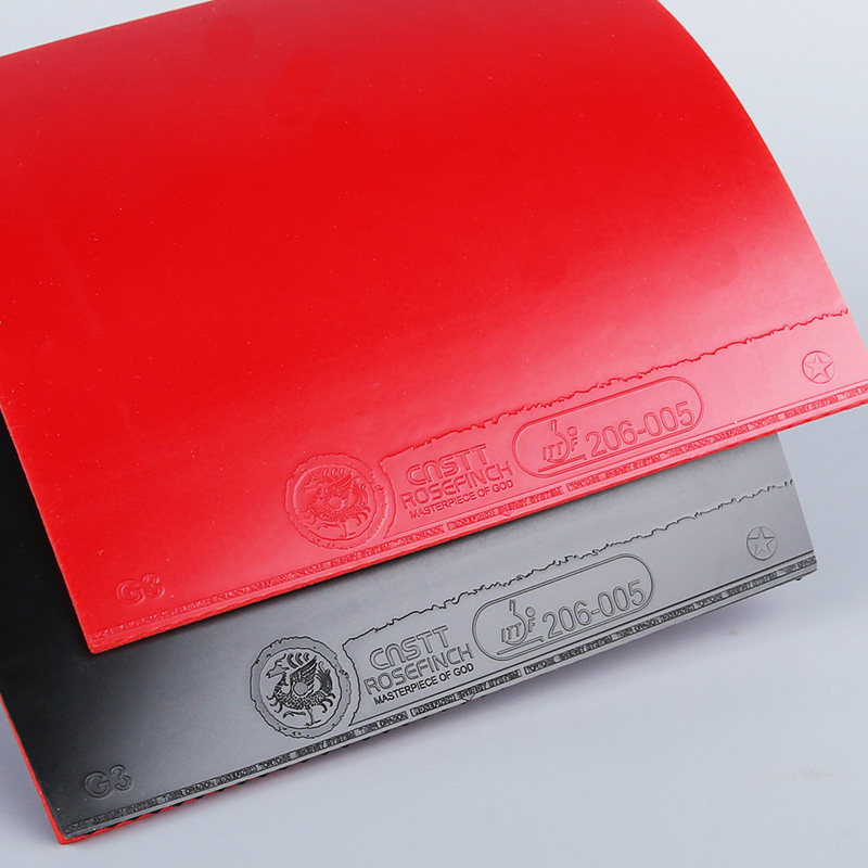 CnsTT凯斯汀朱雀乒乓球拍胶皮粘涩性套胶乒乓球反胶内能蛋糕海绵