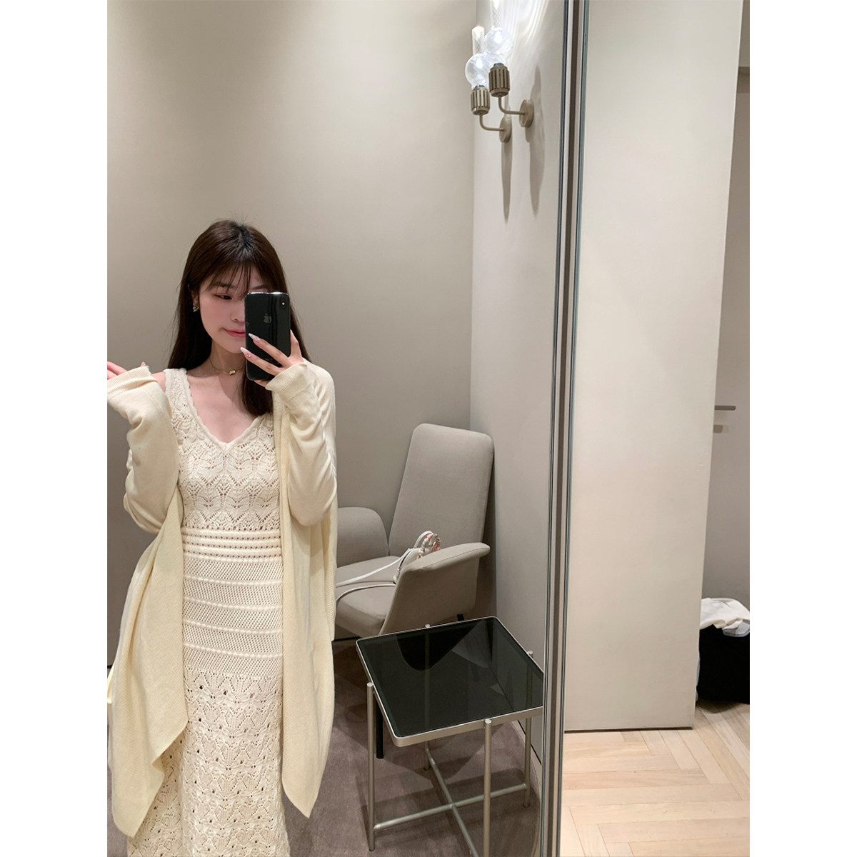 DUCHUNZI私服设计感开衫系