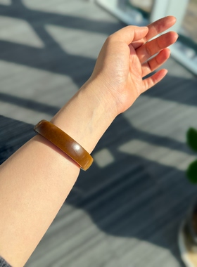 新疆和田玉且末糖白手镯宽胎泥鳅背手镯油润细腻带证书